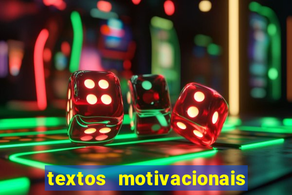 textos motivacionais para equipes